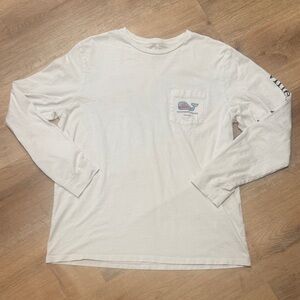 Vineyard Vines Men’s White Long Sleeve Shirt Chicago Size Large